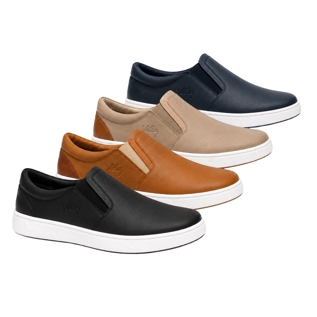 MOCASIN ORTOPEDIC CABALLERO VELEZ DE CUERO | ¡PRECIO ESPECIAL 50% OFF! + CAJA