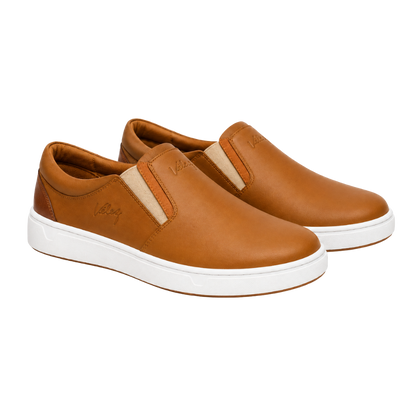 MOCASIN ORTOPEDIC CABALLERO VELEZ DE CUERO | ¡PRECIO ESPECIAL 50% OFF! + CAJA
