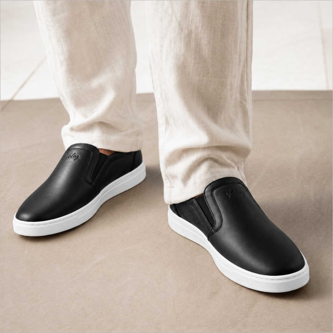 MOCASIN ORTOPEDIC CABALLERO VELEZ DE CUERO | ¡PRECIO ESPECIAL 50% OFF! + CAJA