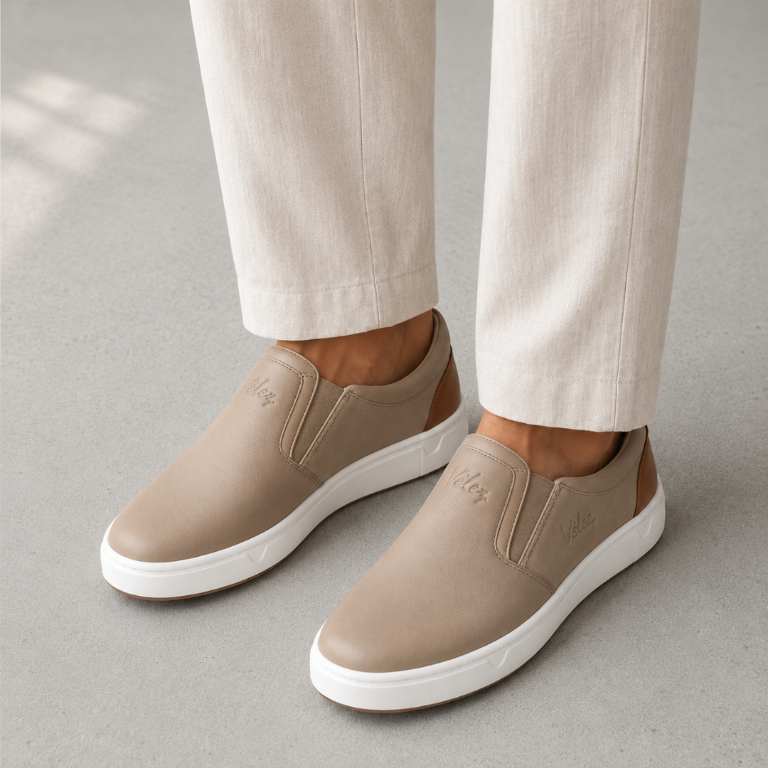 MOCASIN ORTOPEDIC CABALLERO VELEZ DE CUERO | ¡PRECIO ESPECIAL 50% OFF! + CAJA