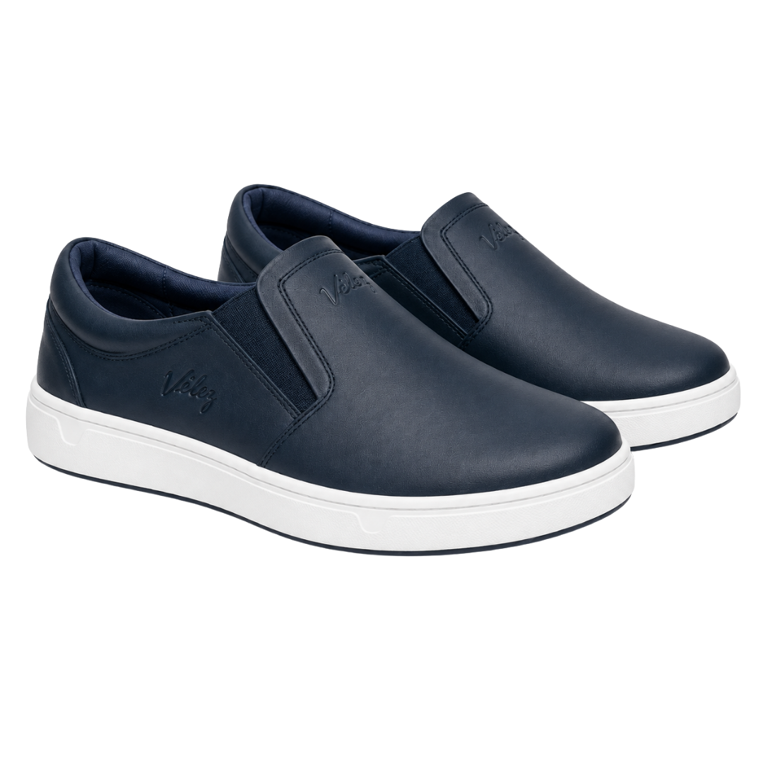 MOCASIN ORTOPEDIC CABALLERO VELEZ DE CUERO | ¡PRECIO ESPECIAL 50% OFF! + CAJA